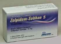 Zolpidem-5mg X 100 tbs
