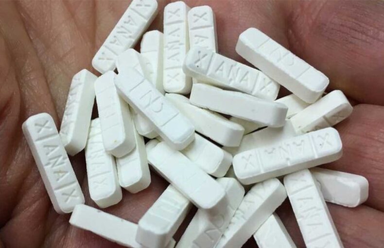 White Xanax Bars