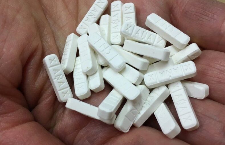White Xanax Bars